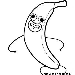 302x302 Banana Joe Gumball Dance Coloring Pages Online Free Print
