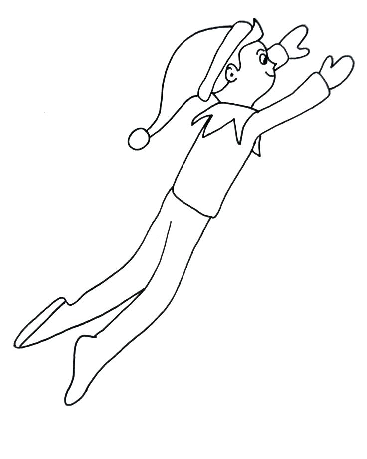 736x920 Elf Coloring Pages Gives Elf Colouring Pages Free
