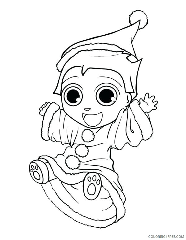 600x775 Fresh Elf Coloring Pages For Kids For Elf Coloring Page Color