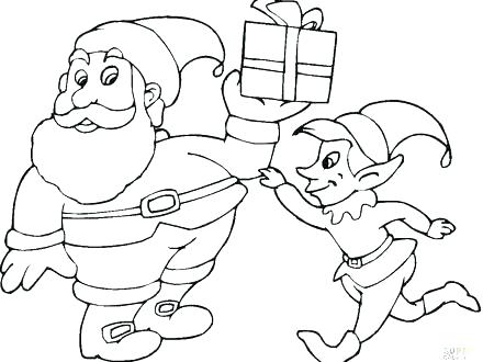 440x330 Girl Elf On The Shelf Coloring Sheets Color Pages Page We Are All