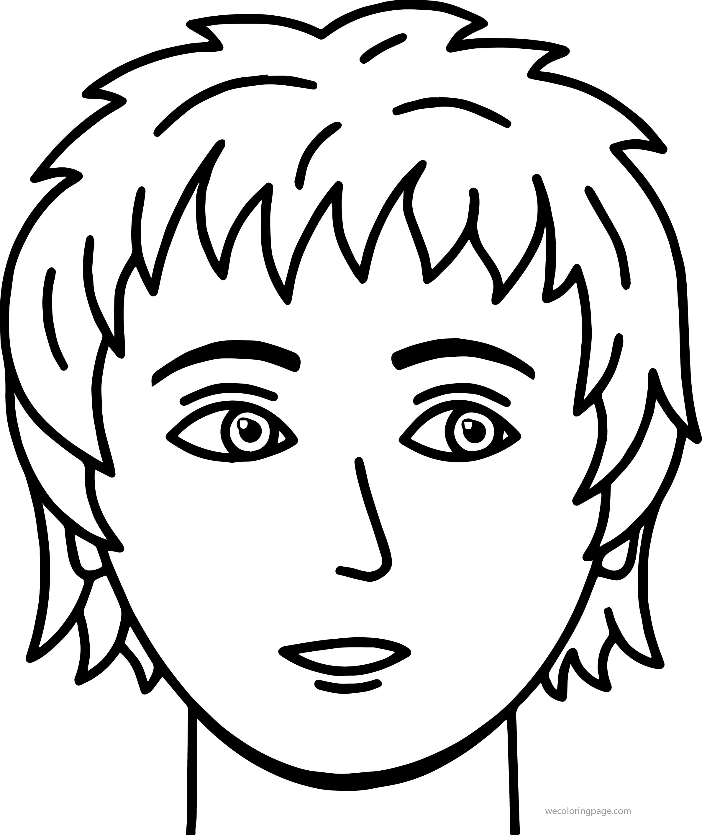 2380x2828 Face Coloring Pages Collection Free Coloring Sheets
