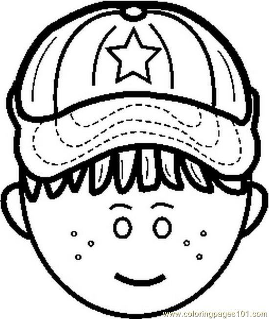 550x652 Little Boy Coloring Pages