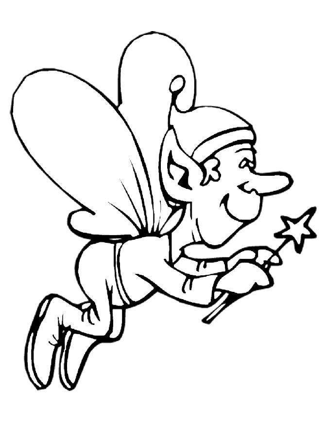 671x869 Fairies Coloring Pages