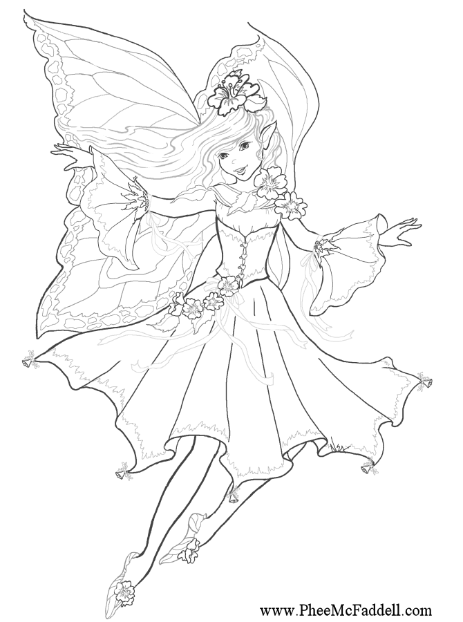 670x900 Fairy Coloring Pages Dr Odd