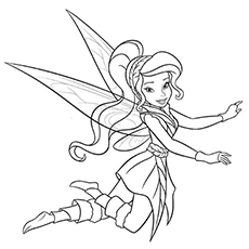 230x230 Top Free Printable Beautiful Fairy Coloring Pages Online
