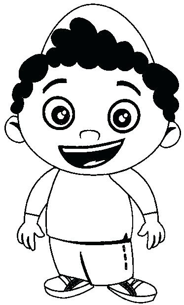 373x617 Coloring Pages For Boy Little Boy Coloring Page View Larger