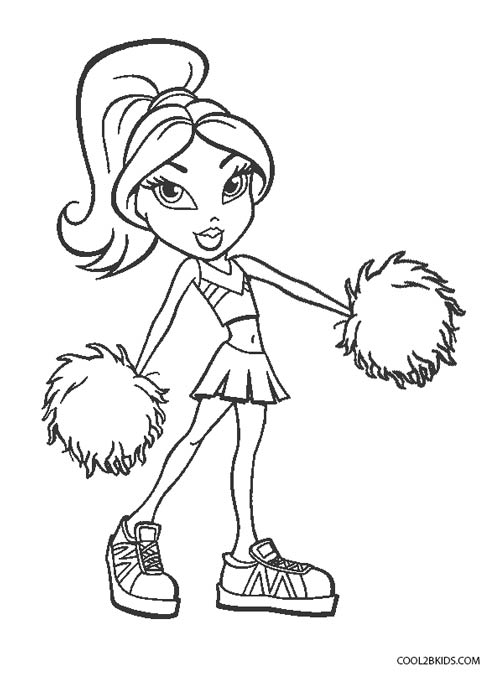 500x674 Free Printable Bratz Coloring Pages For Kids