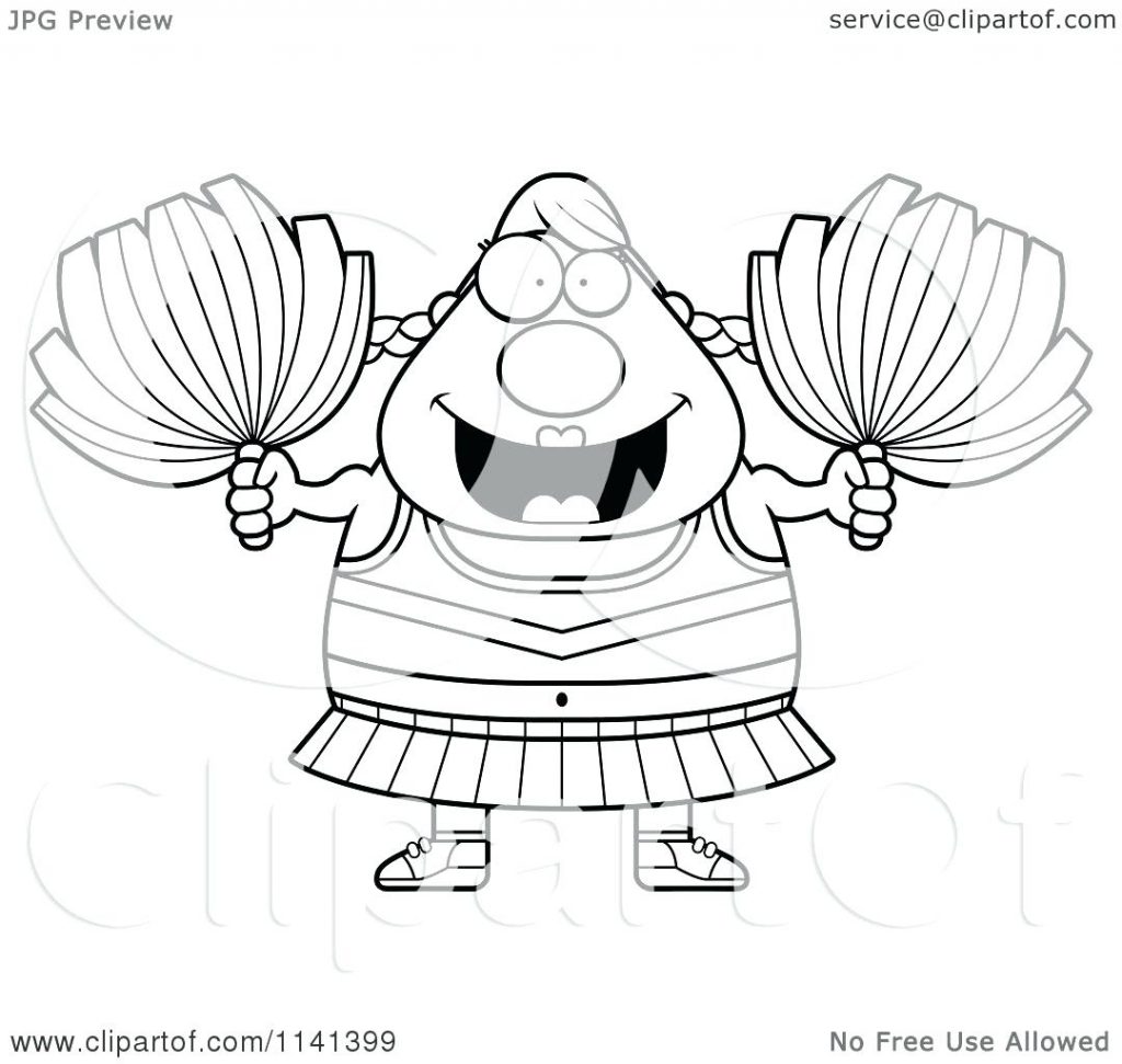 1024x971 Coloring Pages Cheerleader Coloring Pages Cartoon Of A Black