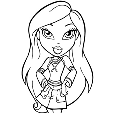 230x230 Top Free Printable Bratz Coloring Pages Online