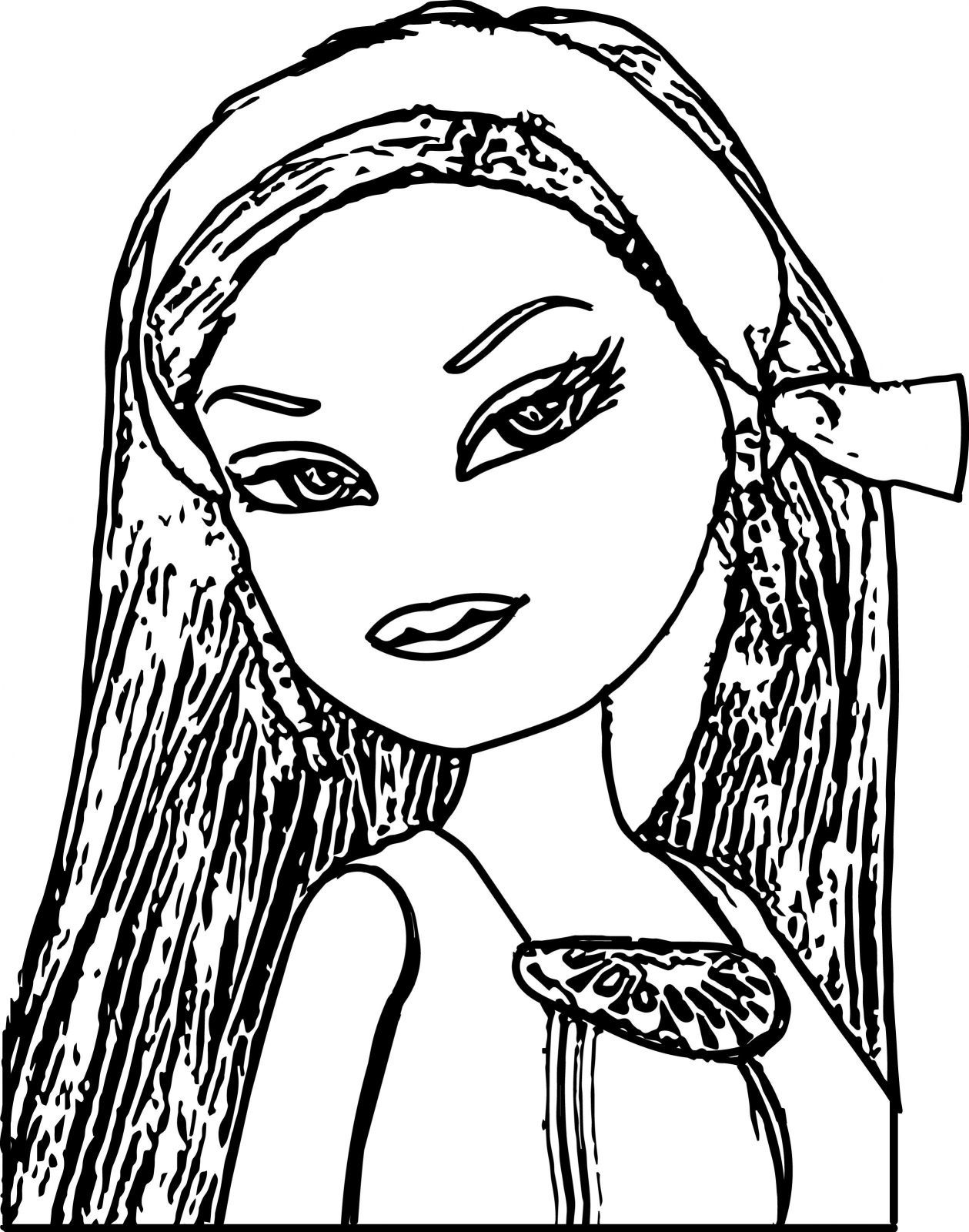 1259x1600 Unbelievable Yasmin Bratz Coloring Pages For Kids Unique Luxury