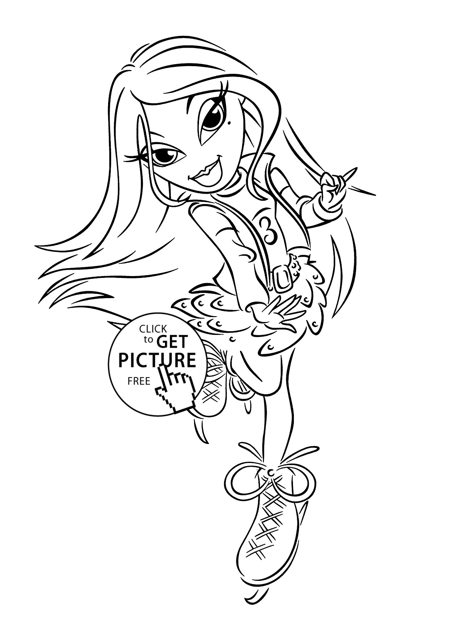 1483x2079 Yasmin Bratz Coloring Pages For Kids Unique Luxury Showy Book Acpra