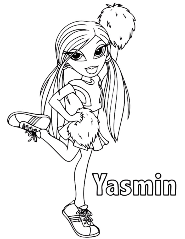 707x909 Bratz Coloring Pages From Daniel Free Printables