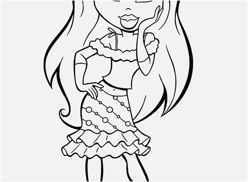 827x609 Doll Coloring Pages Gallery Bratz Dolls Coloring Pages For Kids