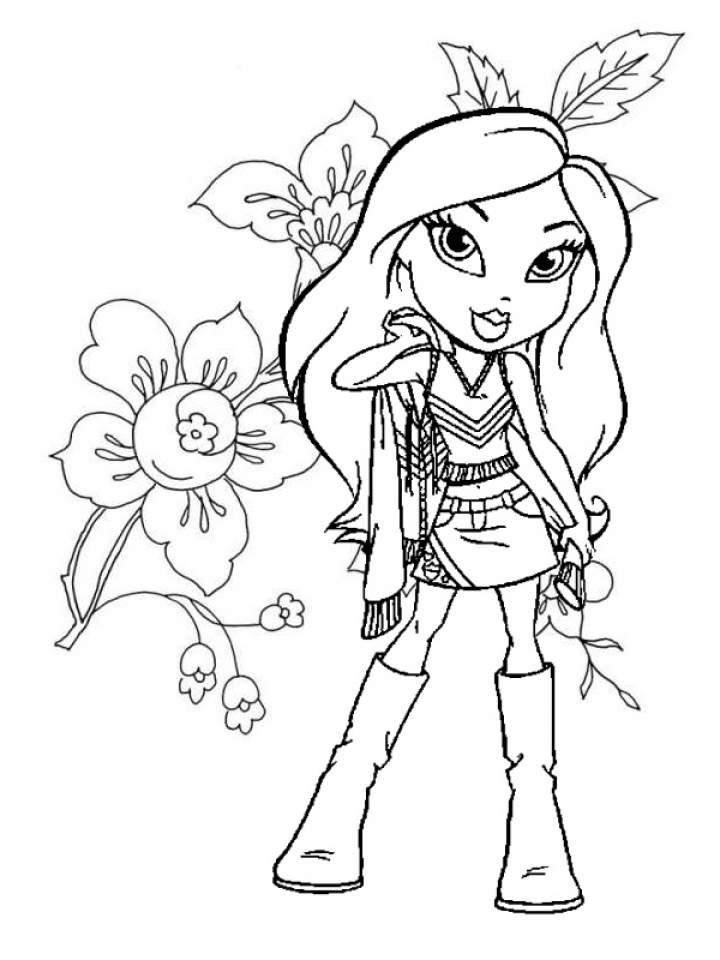 720x960 Get This Bratz Dolls Coloring Pages !