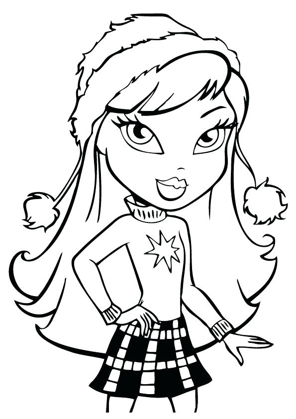 595x842 Bratz Dolls Coloring Pages Coloring Pages Kids Coloring Pages