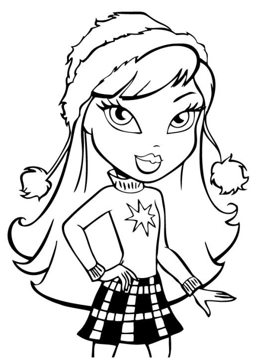 515x730 Bratz Kidz Coloring Pages Lovely Best Bratz Images