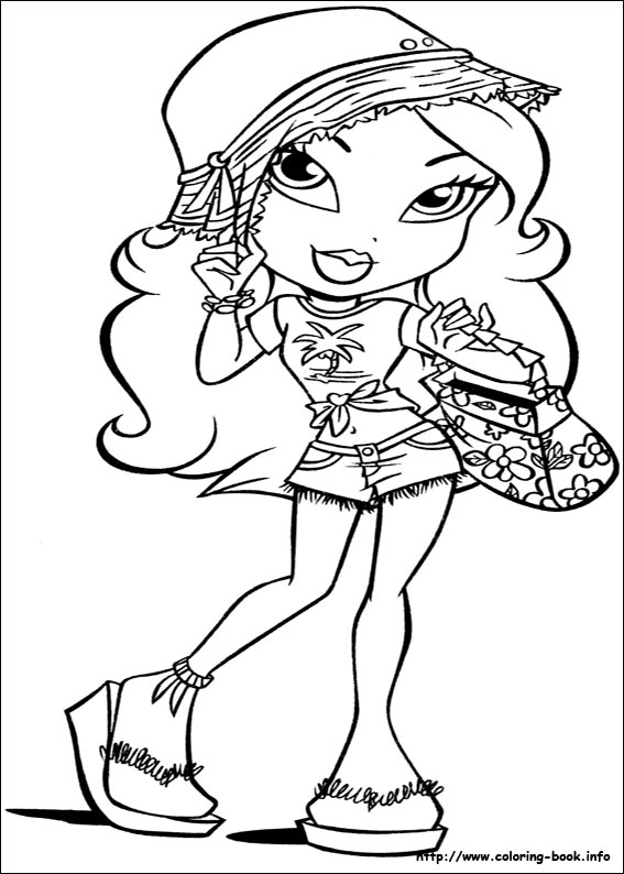 567x794 Bratz Coloring Pages On Coloring