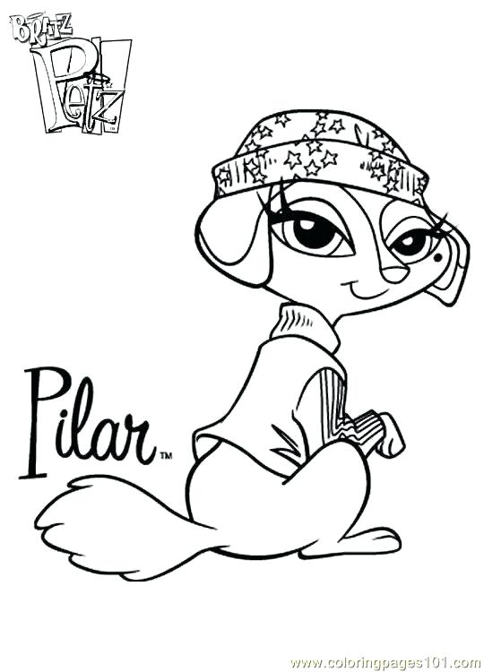 540x750 Coloriage Bratz Petz Coloring Page Free Pokemon Abra