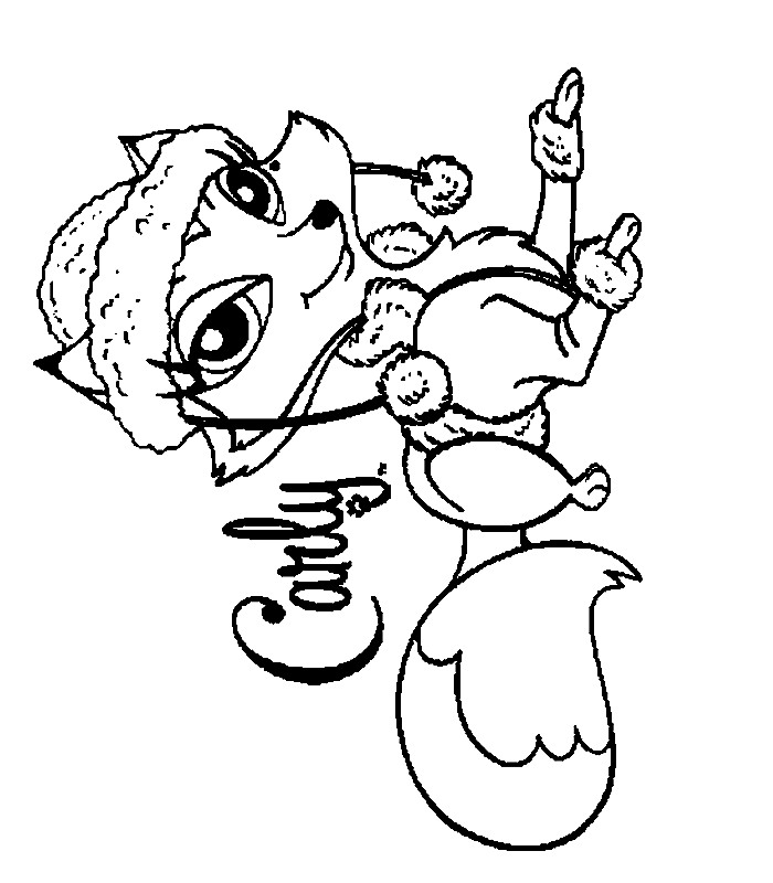 700x800 Kids N Coloring Pages Of Bratz Petz