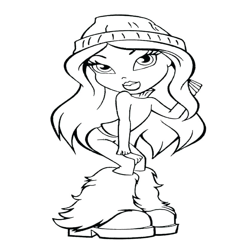 820x820 Bratz Printable Coloring Pages Printable Coloring Pages Coloring