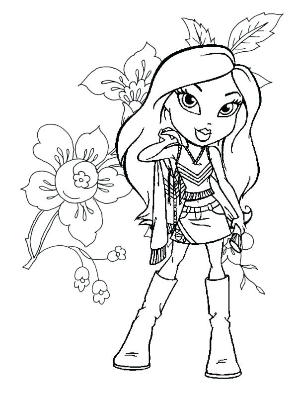600x800 Bratz Printable Coloring Pages Printable Coloring Pages Printable