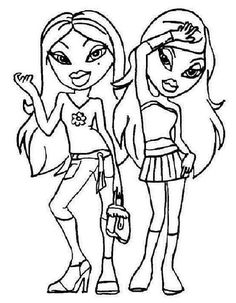 236x303 Bratz Printable Coloring Pages For Boys Bratz Coloring Pages