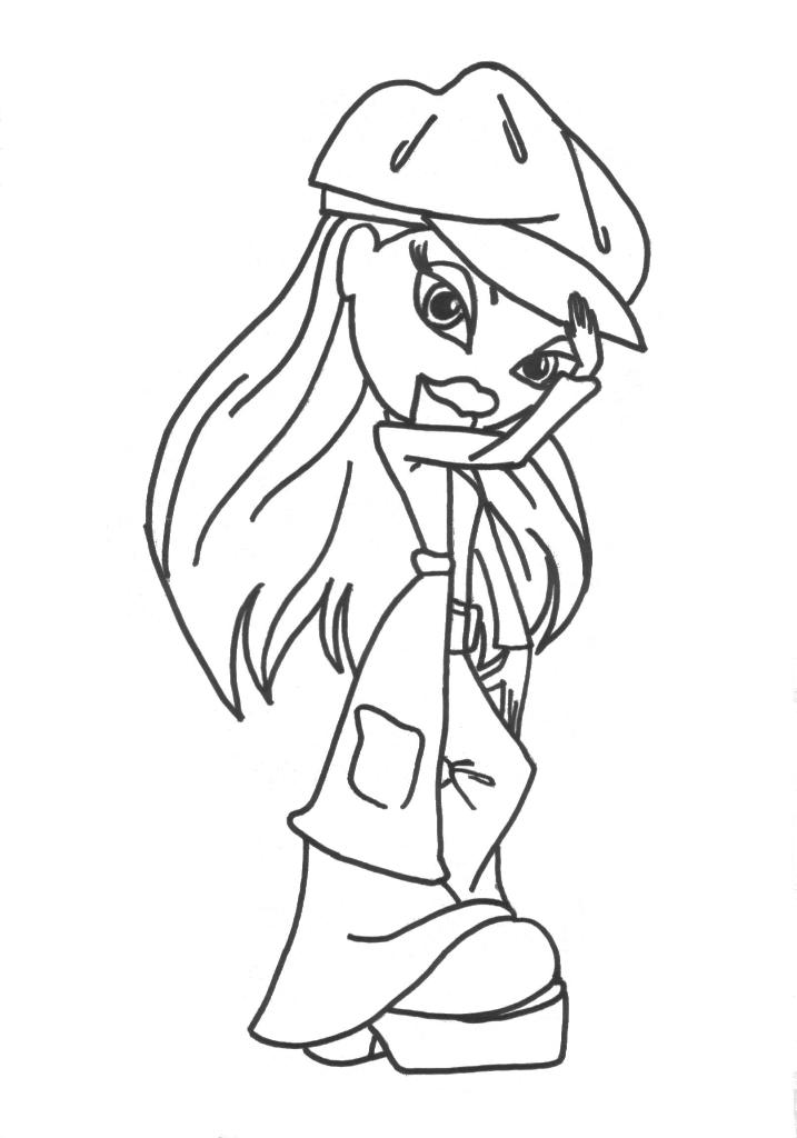 717x1024 Bratz Printables Coloring Pages Free Printable Coloring Pages