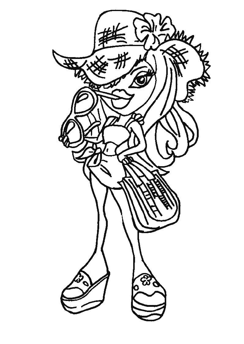 797x1120 Free Printable Bratz Coloring Pages For Kids