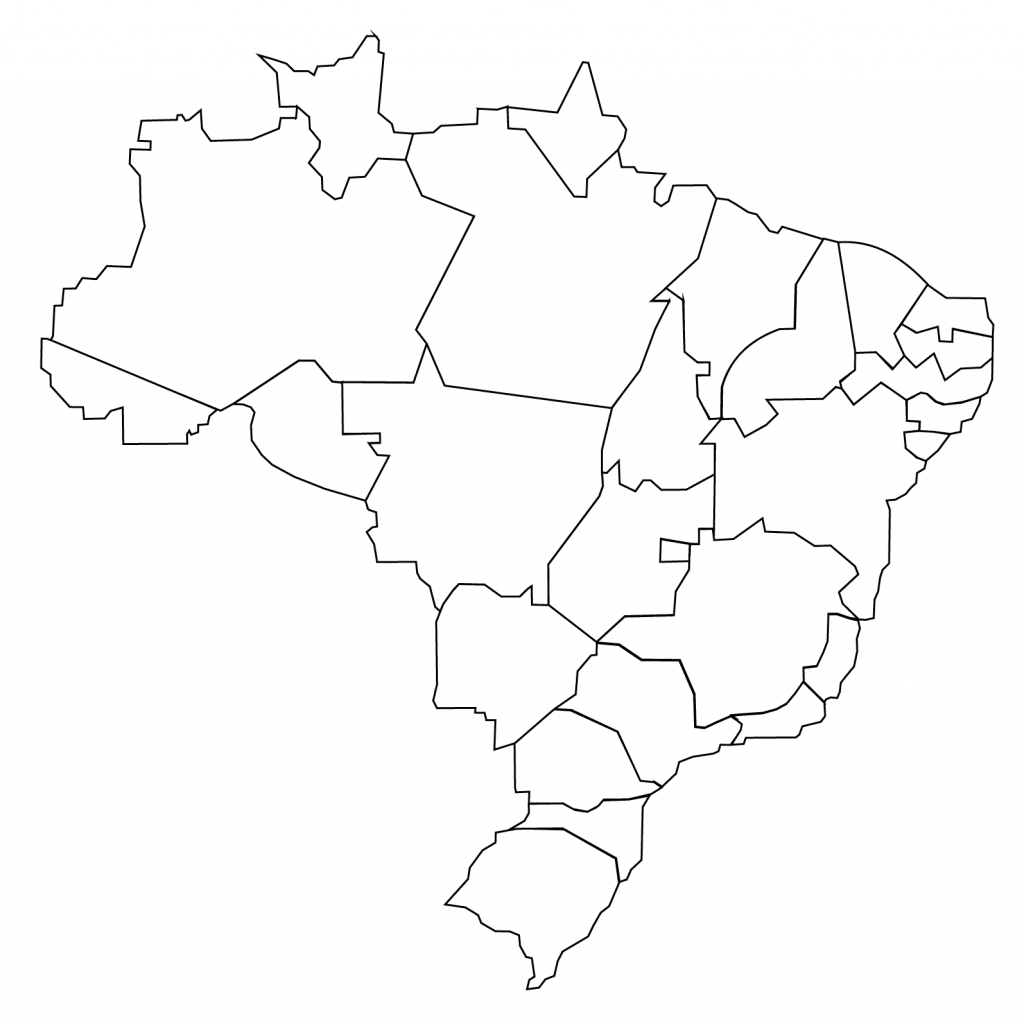 1024x1021 Brazilian Provinces Map Printable Coloring Pages