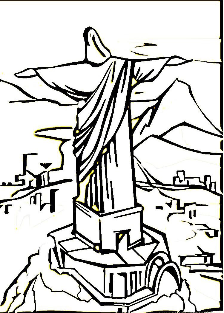 750x1050 Flag S Brazil Coloring Pages General Printable High Quality