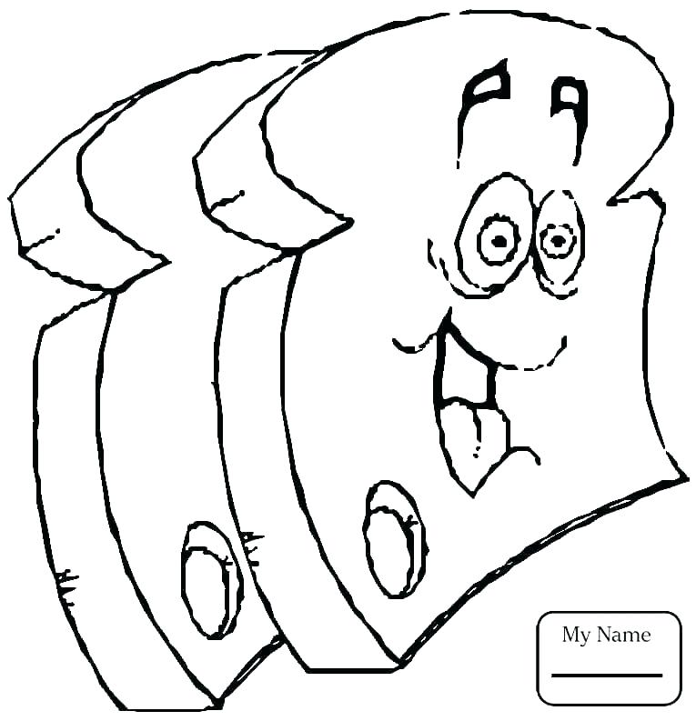 765x793 Breakfast Coloring Pages Food Coloring Pages For Kids Breakfast