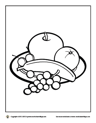 331x423 Eat A Healthy Breakfast Coloring Page