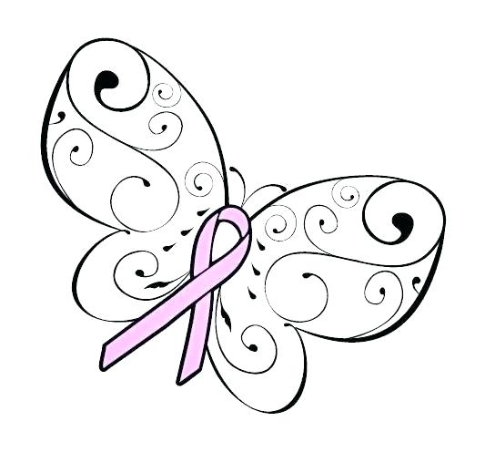 533x496 Cancer Ribbon Coloring Page Breast Cancer Coloring Pages For Kids