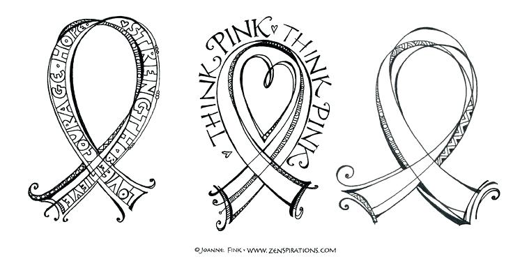 736x381 Cancer Coloring Pages Breast Cancer Ribbon Coloring Page Awesome