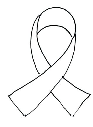 318x432 Cancer Ribbon Coloring Page Breast Cancer Ribbon Coloring Page