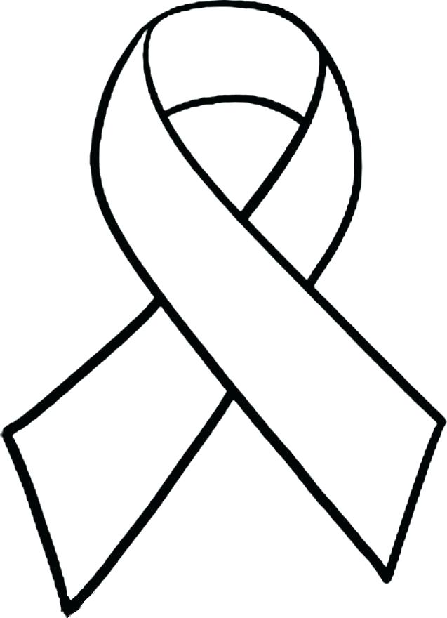 Breast Cancer Ribbon Coloring Page at GetDrawings | Free download