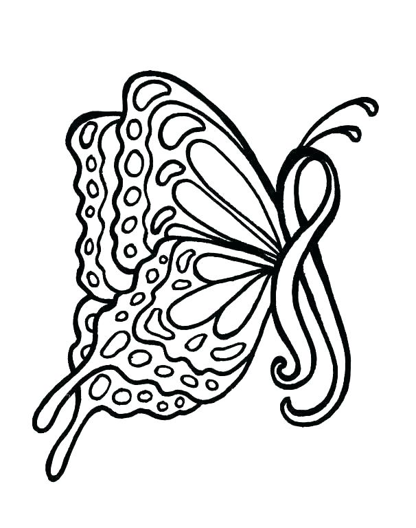 606x768 Ribbon Coloring Pages