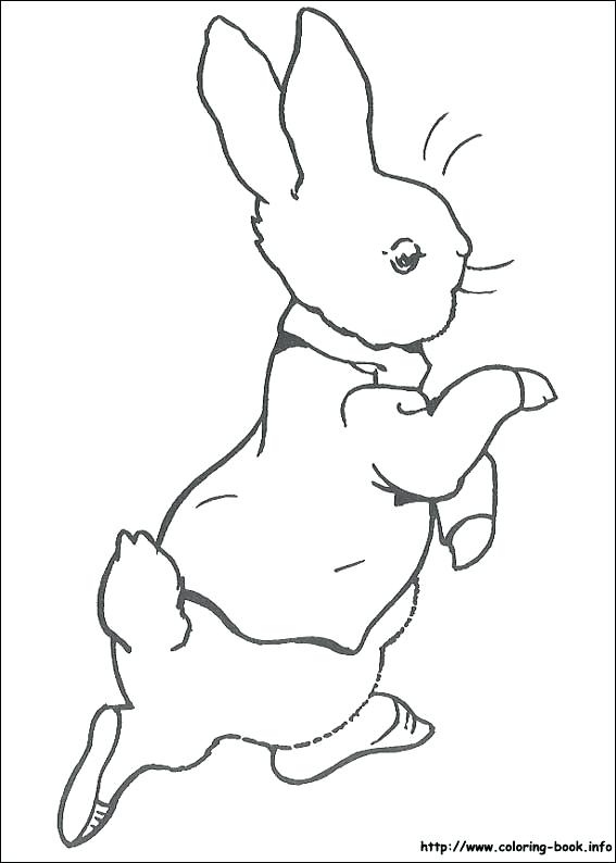 567x794 Peter Rabbit Coloring Pages On Coloring Rabbit Colouring Pages