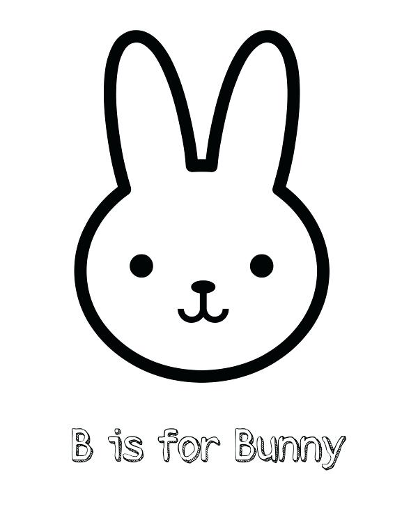 600x750 Free Bunny Coloring Pages