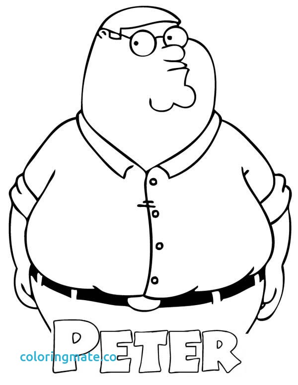 600x776 Family Guy Coloring Pages Best Of Peter Griffin Coloring Pages Az