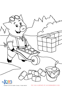 Brick House Coloring Pages