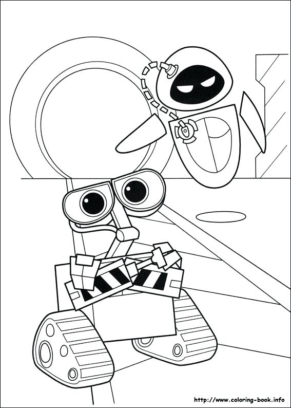 567x794 Wall E Coloring Page Index Coloring Pages Printable Brick Wall