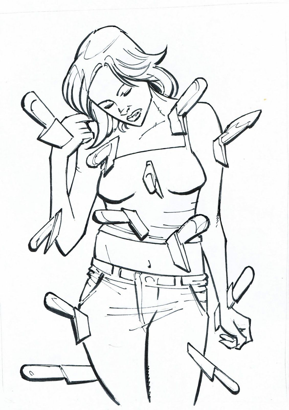 1130x1600 Horror Movie Coloring Pages Bride Of Frankenstein Coloring Page