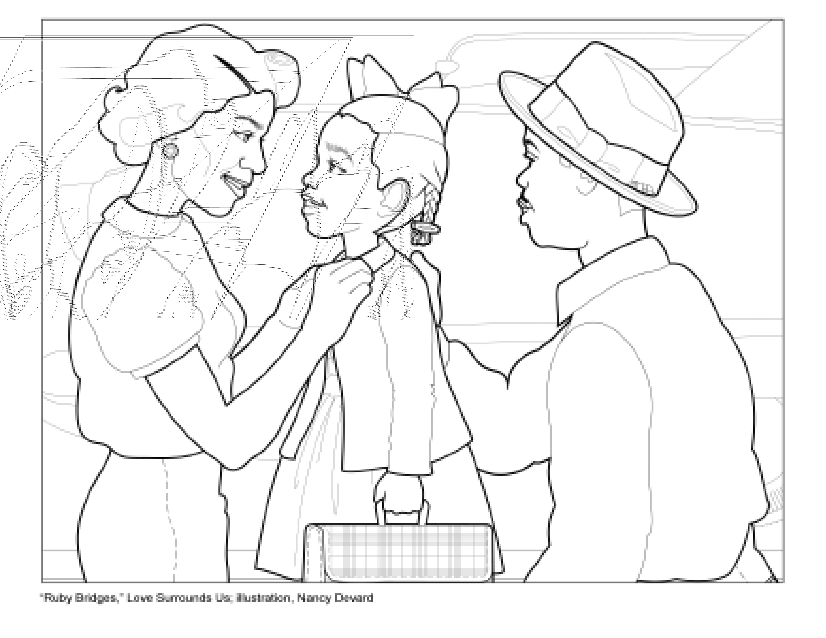 3509x2712 Bridge Coloring Pages Free Printable Pictures Arresting Page