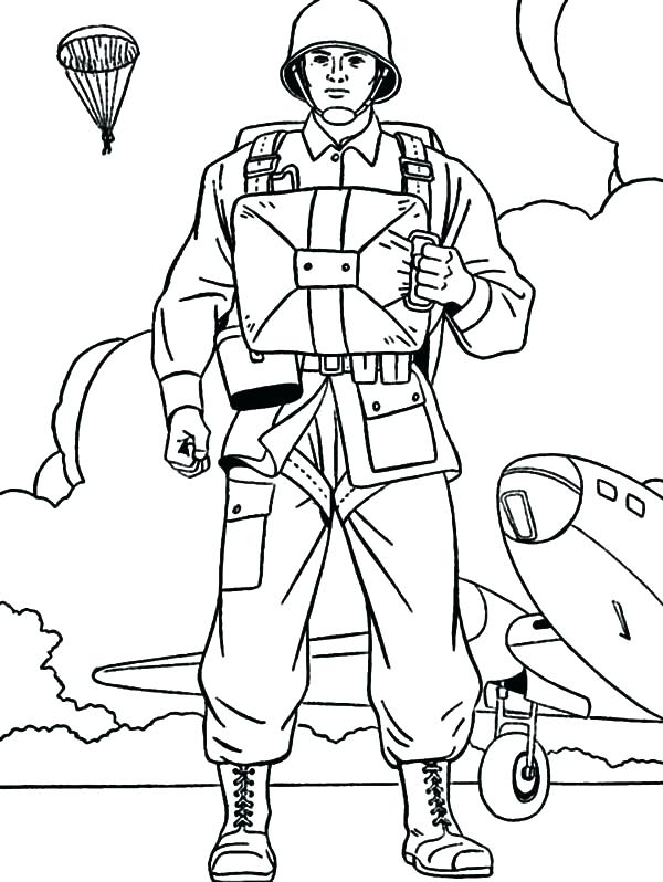 600x798 Soldier Coloring Page Army Men Coloring Pages Pictures Ready