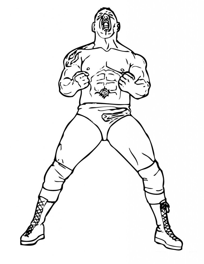 792x1024 Wwe Coloring Books Stores John Cena Pages