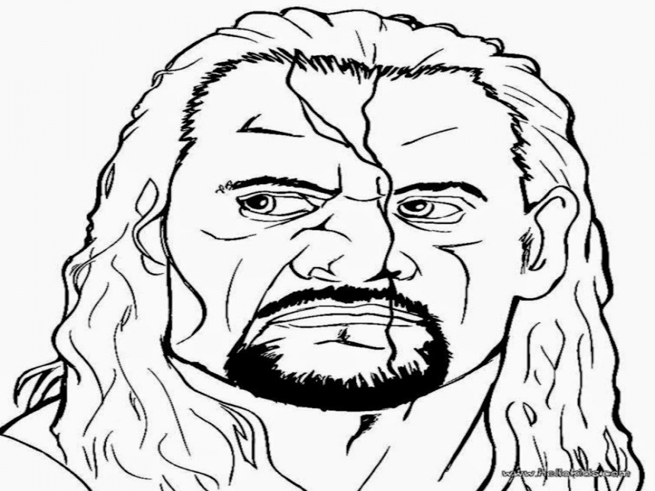 1280x960 Wwe Coloring Books Stores Undertaker Pages