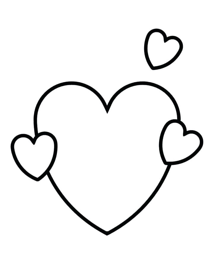 728x941 Coloring Page Of A Heart Broken Heart Coloring Pages To Print Out