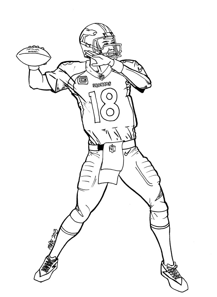 747x1024 Denver Broncos Coloring Pages Stunning Denver Broncos Coloring
