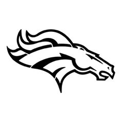 236x236 Denver Broncos Logo Coloring Page Coloring Denver